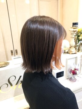 シェリア(Shelia) オレンジイヤリングカラー