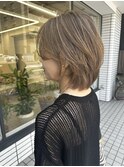 50代60代マダム白髪ぼかしハイライト☆髪質改善脱白髪染め☆