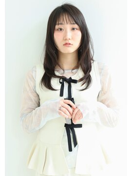 グランマッシュ(Granmash) 透けるブラック・顔周りレイヤー・フェイスレイヤー