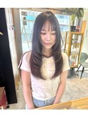 たっぷりレイヤーカット＊ハッシュカット