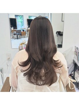 ハピネス 梅田茶屋町店(HAPPINESS) ブリーチなしダブルカラーグレージュ