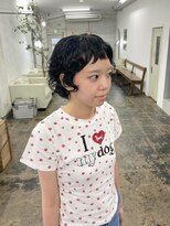 マーシー(MAAAAAC) ベティーちゃん風パーマ