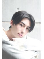 リノ 吉祥寺(Lino kichijoji)&nbsp;黒髪センターパートマッシュ