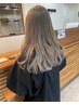 《憧れのお洒落髪×ダメージケア》ケアブリーチ＋カラー