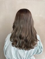 フェアリーテール 高坂店&nbsp;韓国風透明感グレージュ×ゆるふわセミロング