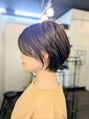 ジェルム ヘアーワークス(germe hair works)&nbsp;長すぎない短すぎない人気の大人ショートスタイル