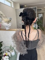 ヘアポップ(hair pop) ヘアアレンジ お呼ばれヘア