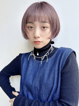 セイドット リー(Say. Ree) say.ボブミニボブくびれボブレイヤーボブオリーブグレーベージュ