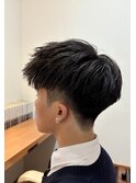 メンズ　刈り上げツーブロック