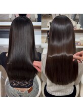 潤いたっぷりのまとまるなめらかな髪へ◎ケアもお任せ！ by AYUMU　　[髪質改善/縮毛矯正/レイヤーカット]