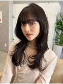 ハイレイヤー/ミディアム・ロング/20代/30代/顔周り・フェイス