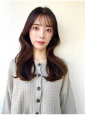 韓国風レイヤーロング◎透明感カラー愛され小顔ヘアp戸田公園
