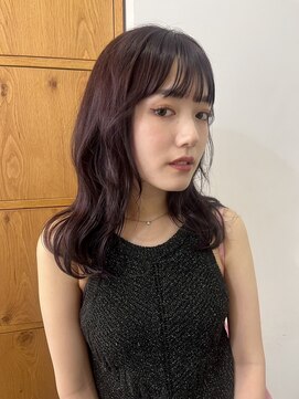 リベルタ 下北沢(liberta) ミディアムレイヤー×透明感カラー