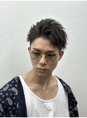 かきあげスタイル/神田/MEN'S/barber/ツーブロ