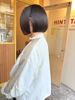 ヒントステーション(HINTSTATION)&nbsp;〈浅草 半個室〉フィットボブ/ラベンダーグレー