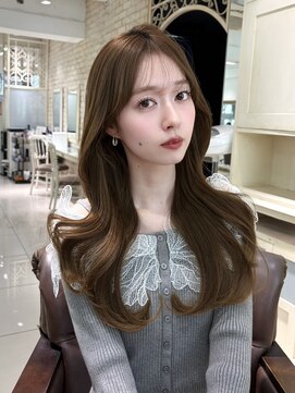 ネクストハラジュク(NEXT HARAJUKU) ブリーチなしダブルカラー/顔周りカット/レイヤー/透明感カラー