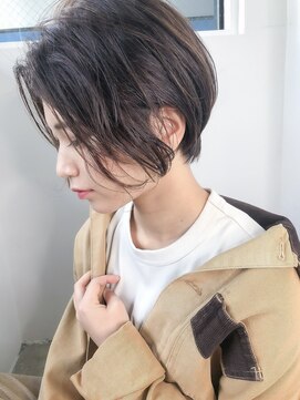 アコロン(acoron) 小顔ナチュラル×オリーブカラー×ハイライトカラー×イルミナ3