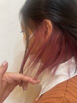 アンティム ヘアーデザイン(antime hair design) イヤリング&インナーカラー