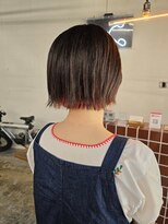 サヴァ ケヤキ(SAVA keyaki) ミニボブ / インナーカラー / オレンジ