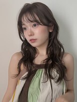 フィルムス 横浜(FILMS+)&nbsp;デジタルパーマ/ミディアムレイヤー/韓国巻き風/顔周りカット