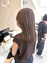 セラ(SERA) レイヤーカット+艶ブラウン