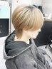 【輝く艶が出るカラー】メンズカット+高級セラム輝艶カラー+SONQ3stepTR