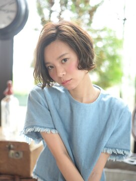 マリオ ヘアー デザイン(MARIO HAIR DESIGN) 大人かわいいミルクパーマボブ