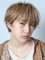 テトヘアー(teto hair) short(マッシュショート、ブロンドベージュ、ストリート)