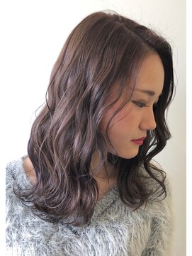 ウシワカマル ミライ(USHIWAKAMARU MIRAI) 色落ちもキレイに！ラベンダーアッシュ