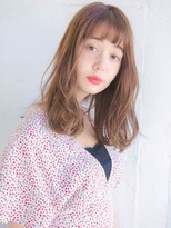 ルティア 池袋(Lutia)&nbsp;ショートバング　オレンジベージュ