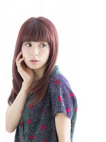 フェイス 赤羽店(face) イメチェン/似合わせカット/フルバング/レッドブラウン/赤羽