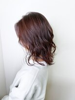 ルチェア ヘア(Lucea Hair) セミディパープルガーネット