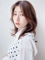 ケーツー エソラ池袋店(K-two)&nbsp;韓国風ミディアムレイヤーヘア♪［髪質改善/池袋&目白&大塚］