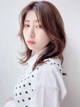 ケーツー エソラ池袋店(K-two) 韓国風ミディアムレイヤーヘア♪［髪質改善/池袋&目白&大塚］