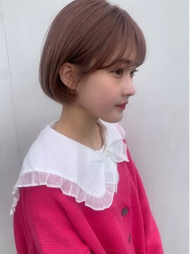 美容室 アイディー i-dee ピンクベージュ