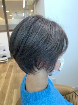 サンク ヘア アンド スパ パルシェ店(CINQ hair&spa) アッシュカラーショートヘア