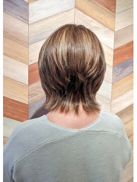 ヘアートゥリース(hair trees) 白髪ぼかしハイライト&ローライト