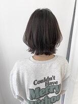 ネオリーブ チロル 横浜西口店(Neolive CiroL.)&nbsp;こなれミディ　縮毛矯正　大人可愛い　くびれボブ