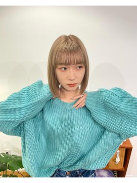 ニッカ(nicca) さらさらストレートボブ×20代30代大人可愛い小顔スタイル