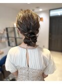ダウンスタイル,ヘアセット,結婚式,20代30代小顔【中目黒】