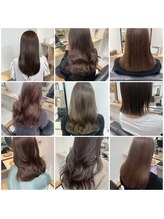 ダメージ量が多い方が効果を長持ちさせるにはご自宅でのケアもオススメ♪