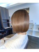 アールサロンプラスキャスパ 自由が丘(Rrsalon+CASPA)&nbsp;大人可愛い艶ボブ/髪質改善トリートメント/柔らかベージュカラー