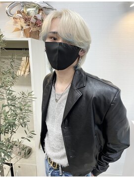 オリビアヘアー(OLIVIA HAIR) アクアブルーエンドカラー