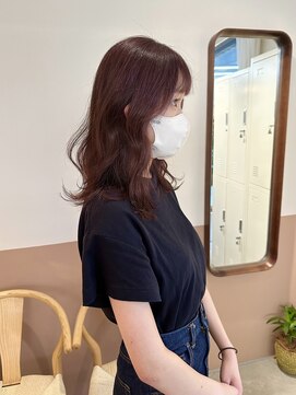 ボトル(bottle) pink brown