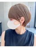 ショート/ボブ/髪質改善×ブリーチなし[池袋]