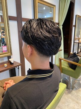 ネウィサリュー 立川(newi saLyu) 社会人カット学生カット黒髪マッシュパーマダウンパーマ立川