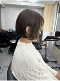 似合わせカット愛され顎ラインボブ色気色っぽボブウェーブボブ