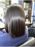 ミディアムクセ強でも◎サラサラヘアー