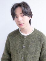 ケアリー 千葉ニュータウン中央(Carelly) ツイストパーマ七三オールバックマッシュウルフスリークショート