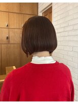 クラップス 綱島店(CLAPS) ショートボブ/コンパクトボブ/ミニボブ/ブラウン/20代30代40代